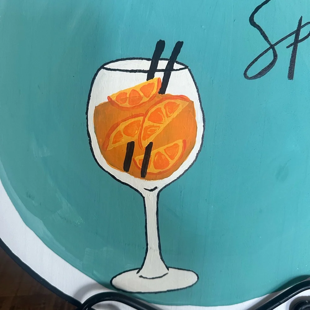 Aperol Spritz‎ Handcrafted Plaque / Sign